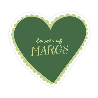 Lover of Margs Sticker - Pretty by Her- handmade locally in Cambridge, Ontario