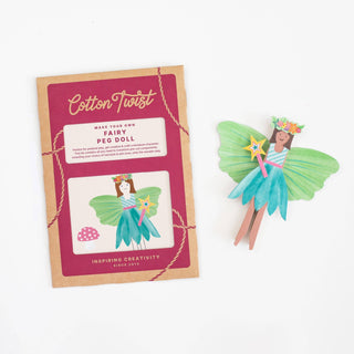 Make Your Own Fairy Peg Doll - Pretty by Her - handmade locally in Cambridge, Ontario