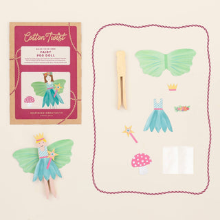 Make Your Own Fairy Peg Doll - Pretty by Her - handmade locally in Cambridge, Ontario