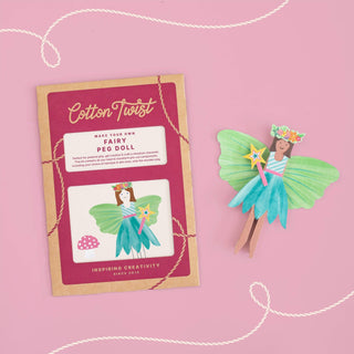 Make Your Own Fairy Peg Doll - Pretty by Her - handmade locally in Cambridge, Ontario