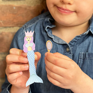 Make Your Own Mermaid Peg Doll - Pretty by Her - handmade locally in Cambridge, Ontario