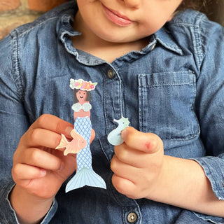 Make Your Own Mermaid Peg Doll - Pretty by Her - handmade locally in Cambridge, Ontario