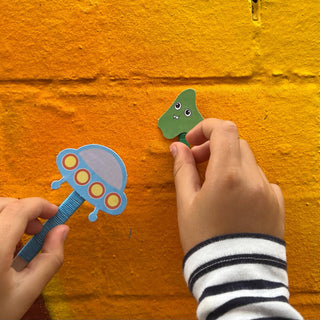 Make Your Own Monster Puppets - Pretty by Her - handmade locally in Cambridge, Ontario