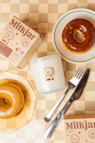 Maple Dip - Warm Maple Butter Coconut Soy 8oz Candle - Pretty by Her- handmade locally in Cambridge, Ontario