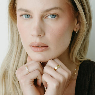 Milan Hoops - Pretty by Her- handmade locally in Cambridge, Ontario