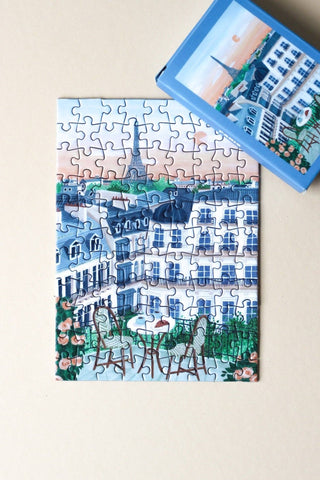 Mini Puzzle Paris, 99 pieces - Pretty by Her - handmade locally in Cambridge, Ontario