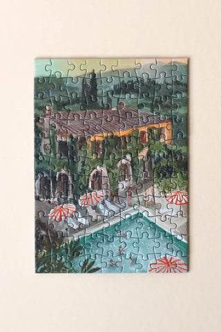 Mini - Puzzle Secret Villa, 99 pieces - Pretty by Her - handmade locally in Cambridge, Ontario
