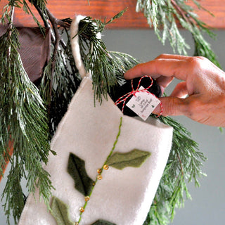 Mini Surprise Ball - Christmas Holiday - Lump of Coal - Pretty by Her - handmade locally in Cambridge, Ontario