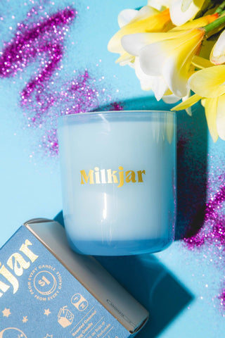 Moonrise - Neroli & Plum Coconut Soy 8oz Candle - Pretty by Her- handmade locally in Cambridge, Ontario