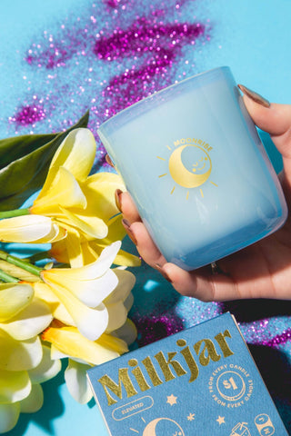 Moonrise - Neroli & Plum Coconut Soy 8oz Candle - Pretty by Her- handmade locally in Cambridge, Ontario