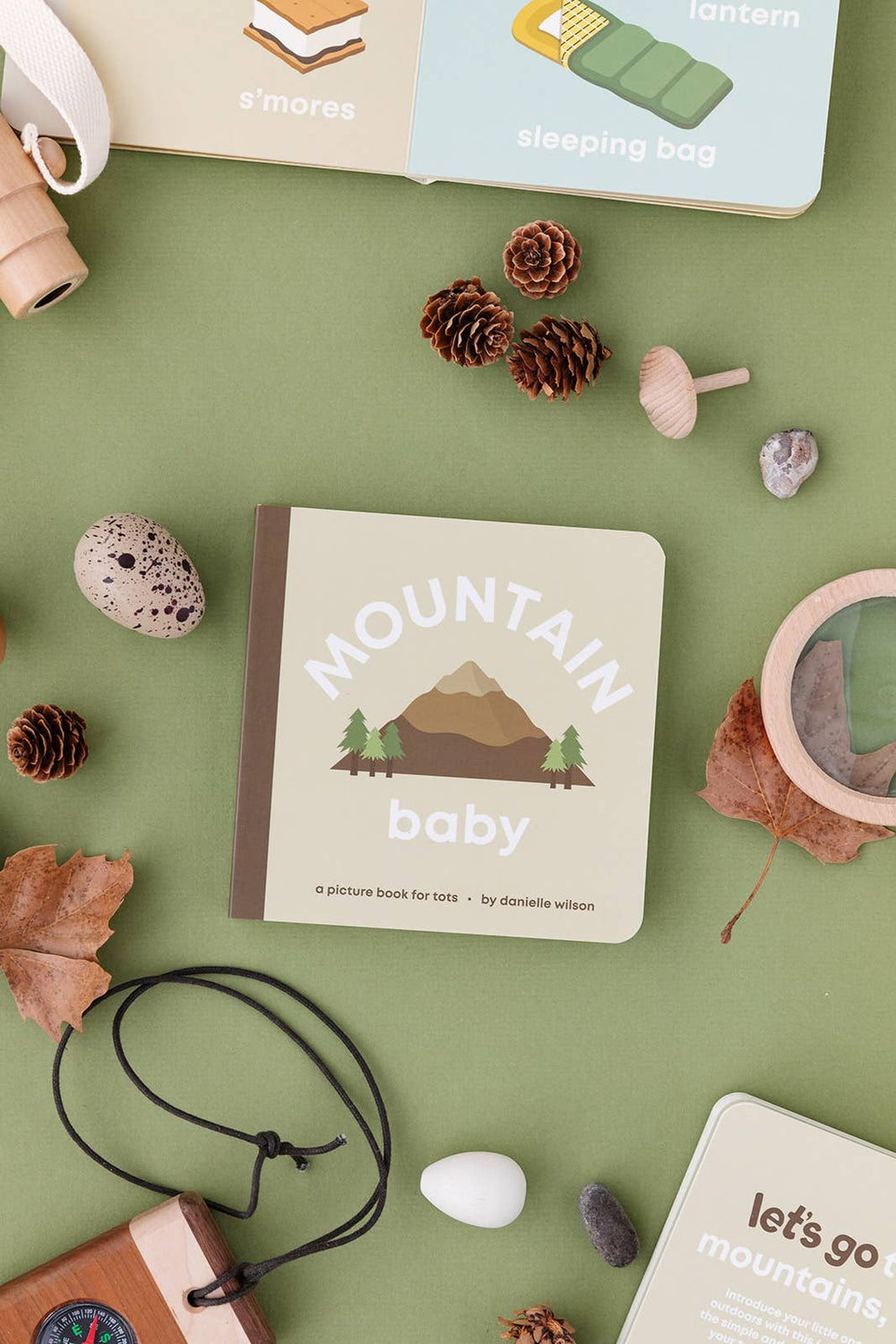 Mountain Baby - Board Book - Pretty by Her - handmade locally in Cambridge, Ontario