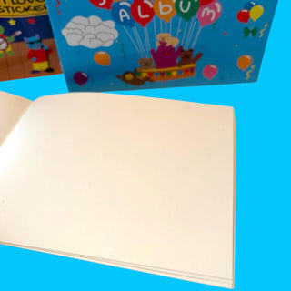 My Sticker Album - Retro Blank Sticker Album for Collecting - Pretty by Her- handmade locally in Cambridge, Ontario