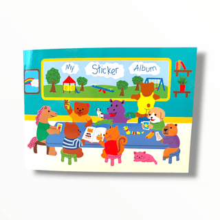 My Sticker Album - Retro Blank Sticker Album for Collecting - Pretty by Her- handmade locally in Cambridge, Ontario