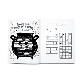 MYTH & MAGIC Coloring + Activity: Mazes, Puzzles, Jokes + - Pretty by Her - handmade locally in Cambridge, Ontario