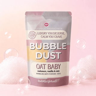 Oat Baby Bubble Dust - Pretty by Her- handmade locally in Cambridge, Ontario
