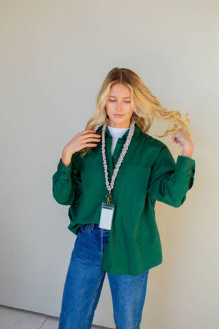Off The Grid Lanyard - Pretty by Her- handmade locally in Cambridge, Ontario