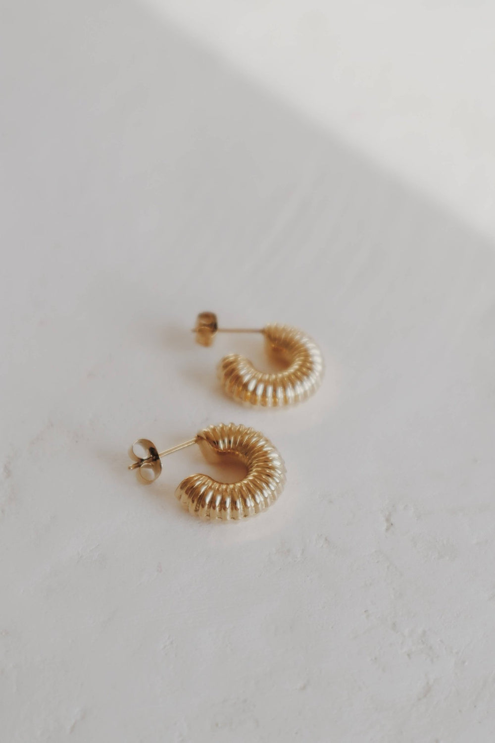 Ollie Half Hoop Earrings - Pretty by Her - handmade locally in Cambridge, Ontario