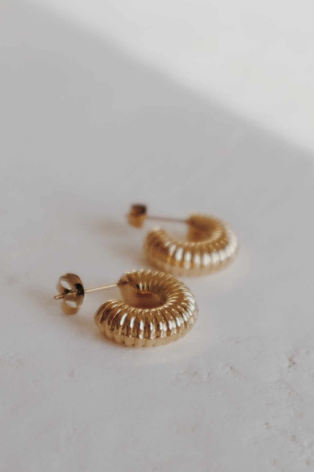 Ollie Half Hoop Earrings - Pretty by Her - handmade locally in Cambridge, Ontario