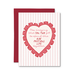 One Precious Life Together Wedding Card