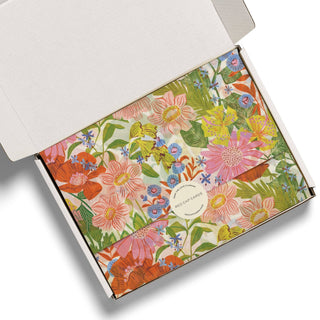 Our Love Only Grows tissue paper: 5 Sheets - Pretty by Her- handmade locally in Cambridge, Ontario