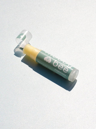 Peppermint Beeswax Lip Balm - Pretty by Her- handmade locally in Cambridge, Ontario