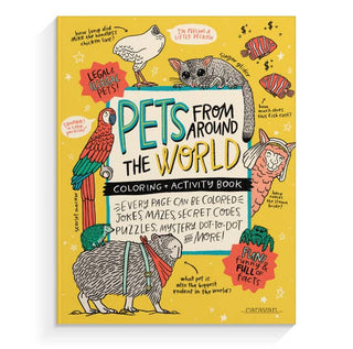 PETS Coloring + Activity: Jokes, Comics, Mazes + MORE - Pretty by Her - handmade locally in Cambridge, Ontario