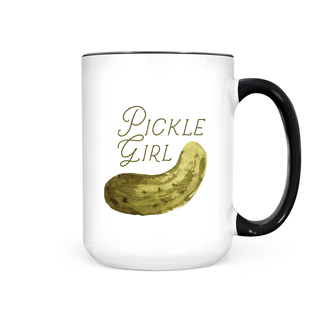 PICKLE GIRL MUG - Pretty by Her - handmade locally in Cambridge, Ontario