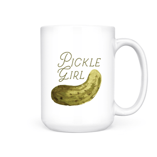 PICKLE GIRL MUG - Pretty by Her - handmade locally in Cambridge, Ontario