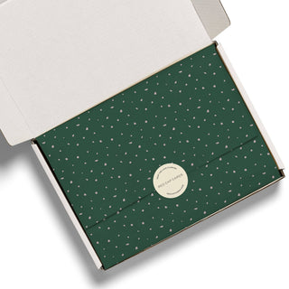 Pink Flecks tissue paper: 5 Sheets - Pretty by Her- handmade locally in Cambridge, Ontario