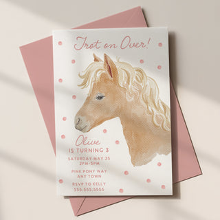 Pony Invitation