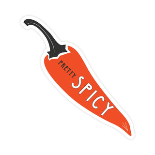 Pretty Spicy Sticker - Pretty by Her - handmade locally in Cambridge, Ontario