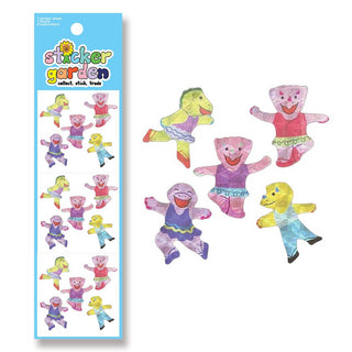 Prism Ballerina Dinosaur Stickers for Kids Nostalgia - Pretty by Her- handmade locally in Cambridge, Ontario