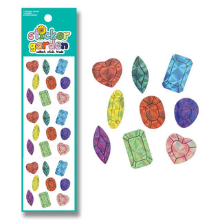 Prism Gems Colourful Sticker Sheets - Pretty by Her- handmade locally in Cambridge, Ontario