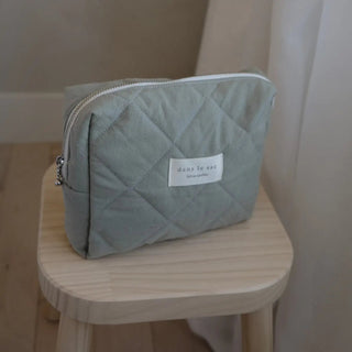 Quilted Pouch Dans Le Sac - Pretty by Her - handmade locally in Cambridge, Ontario