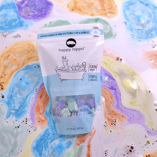 Rainbow - Mini Bath Bombs - Gift Bag - Pretty by Her - handmade locally in Cambridge, Ontario
