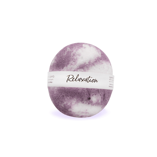Relaxation Lavender - Original Bomb - Wrapped - Pretty by Her - handmade locally in Cambridge, Ontario