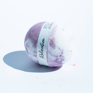 Relaxation Lavender - Original Bomb - Wrapped - Pretty by Her - handmade locally in Cambridge, Ontario