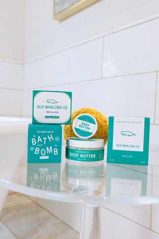 Sea La Vie Bath Bomb - Pretty by Her- handmade locally in Cambridge, Ontario