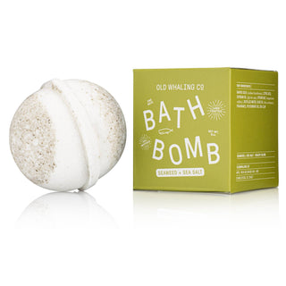 Seaweed & Sea Salt Bath Bomb - Pretty by Her- handmade locally in Cambridge, Ontario