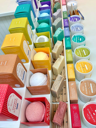 Seaweed & Sea Salt Bath Bomb - Pretty by Her- handmade locally in Cambridge, Ontario