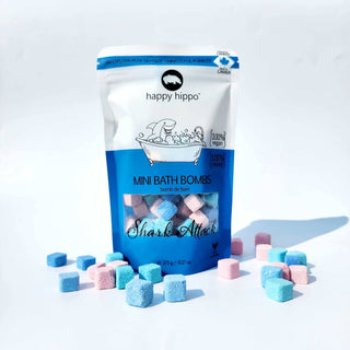 Shark Attack - Mini Bath Bombs - Gift Bag - Pretty by Her - handmade locally in Cambridge, Ontario