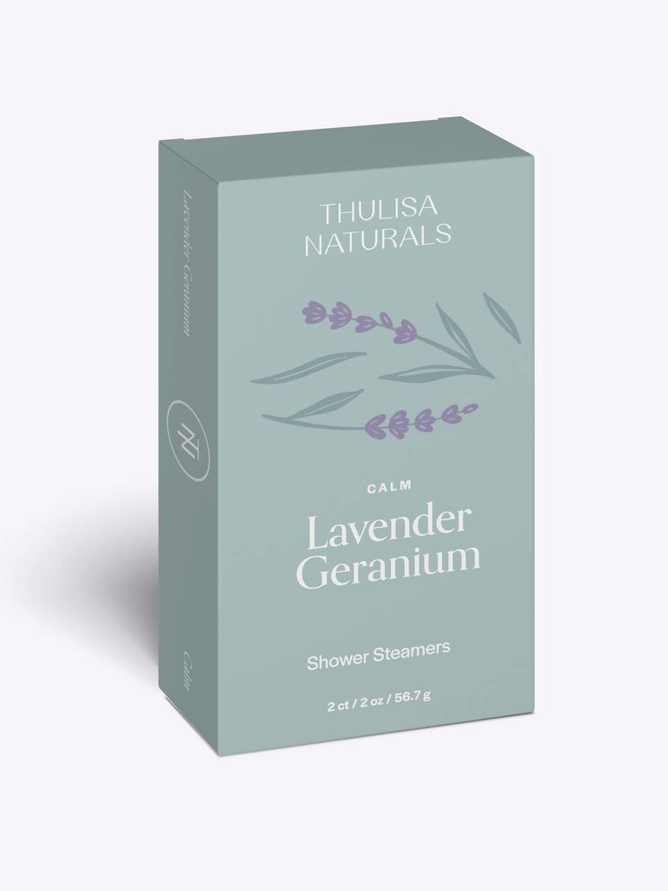 Shower steamers | Lavender Geranium | 2 pack gift set - Pretty by Her - handmade locally in Cambridge, Ontario