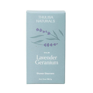 Shower steamers | Lavender Geranium | 2 pack gift set - Pretty by Her - handmade locally in Cambridge, Ontario