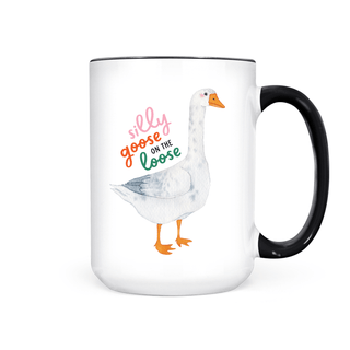 SILLY GOOSE MUG - Pretty by Her - handmade locally in Cambridge, Ontario