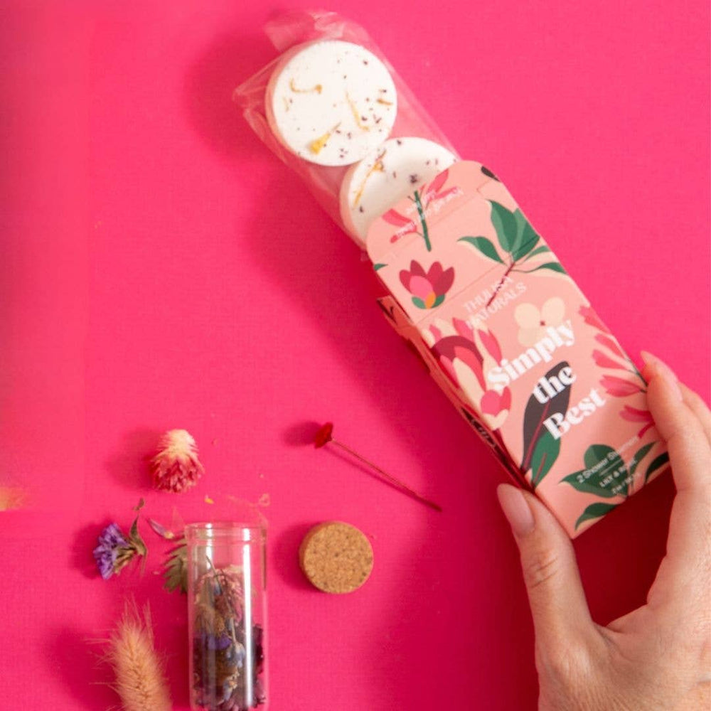 Simply The Best | Rose Shower Steamers - Pretty by Her - handmade locally in Cambridge, Ontario