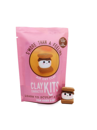 S'more Than A Feeling Air Dry Clay Kit | Arts & Craft Kit - Pretty by Her- handmade locally in Cambridge, Ontario