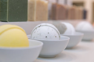 Spearmint & Eucalyptus Bath Bomb - Pretty by Her- handmade locally in Cambridge, Ontario