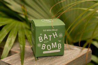 Spearmint & Eucalyptus Bath Bomb - Pretty by Her- handmade locally in Cambridge, Ontario