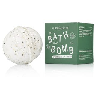 Spearmint & Eucalyptus Bath Bomb - Pretty by Her- handmade locally in Cambridge, Ontario