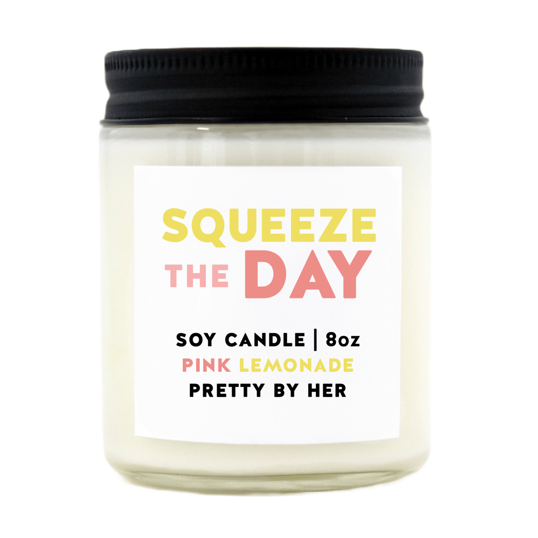 Squeeze the Day | Soy Wax Candle - Pretty by Her- handmade locally in Cambridge, Ontario